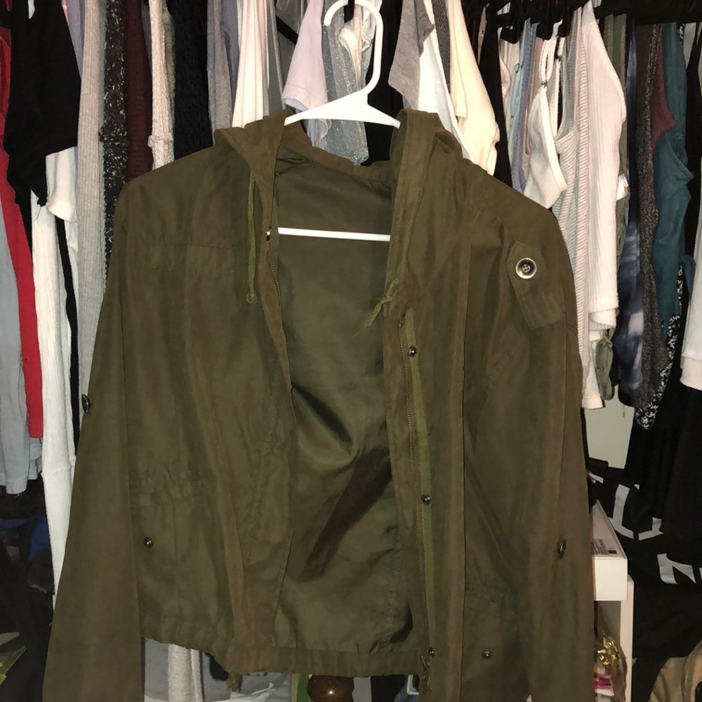olive brandy Melville jacket